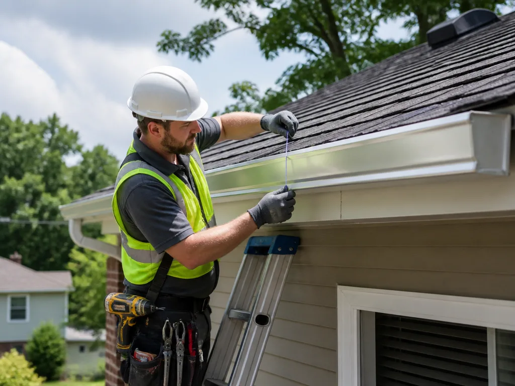 Aluminum Gutter Installation