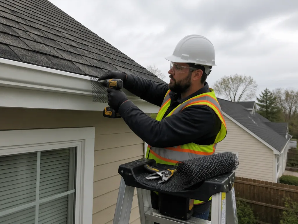 Gutter Guard Installation
